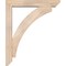 Ekena Millwork Thorton Slat Smooth Bracket w/ Offset Brace, Douglas Fir, 5 1/2"W x 30"D x 36"H BKT0604X30X36THR06SDF - alternate 4